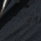 イタリアン スタンドカラー ジャケット メンズ おしゃれ カジュアル おすすめ ブランド 私服 着こなし コーデ 40代 50代 サマージャケット 春 夏 涼しい ７分袖 半袖 大きいサイズ ちょいワル ちょい悪 イケオジ ファッション スリム 細身 アウター 種類 薄手 ブランド 裏地デザインスラブパイル 紺 杢グレー