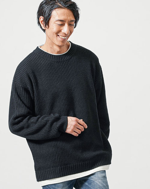 【男女兼用】黒 セーター