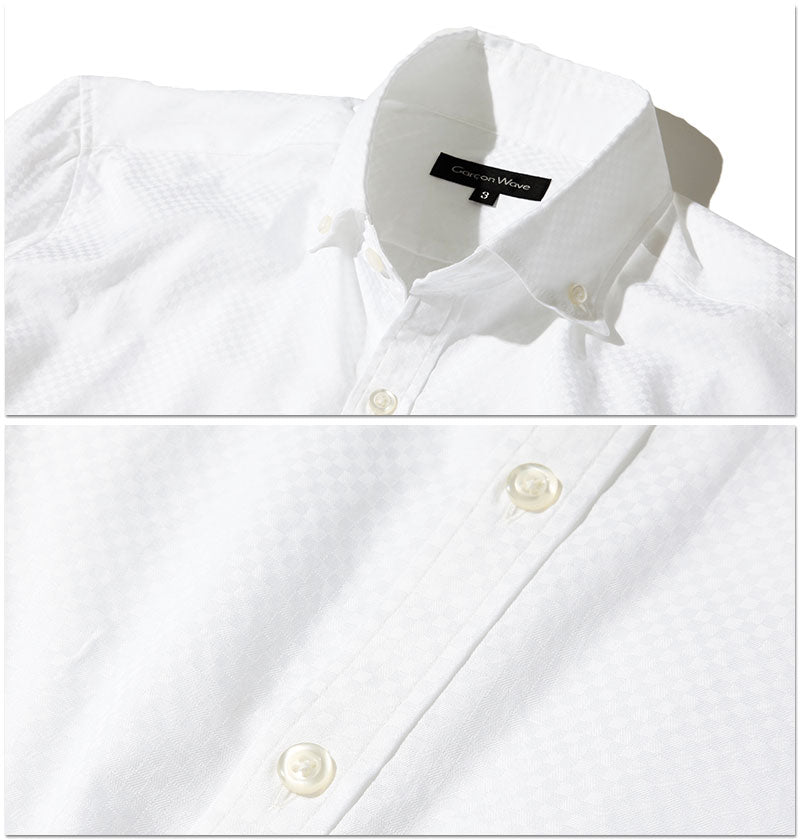 ファインクオリティドビーチェックビジネスカジュアルボタンダウンシャツ 日本製