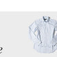 日本製 シャツ ワイシャツ ドレスシャツ カッターシャツ メンズ おしゃれ ドビー うっすら ストライプ ビジネス カジュアル 長袖 スリム 細身 コーデ ブランド 40代 50代 30代 20代ボタンダウン ファインクオリティ 春 秋 薄手 涼しい クールビズ ブランド