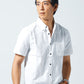 日本製オックスフォードボタンダウン半袖シャツ