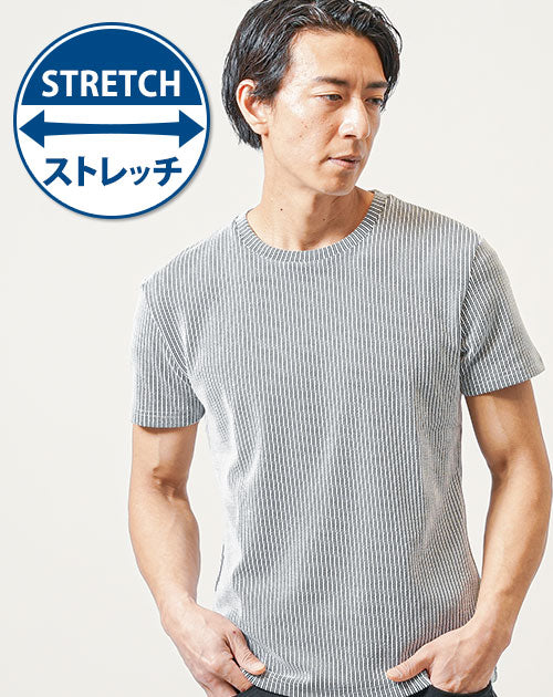 Tシャツ カットソー メンズ Uネック おしゃれ ブランド 人気 おすすめ