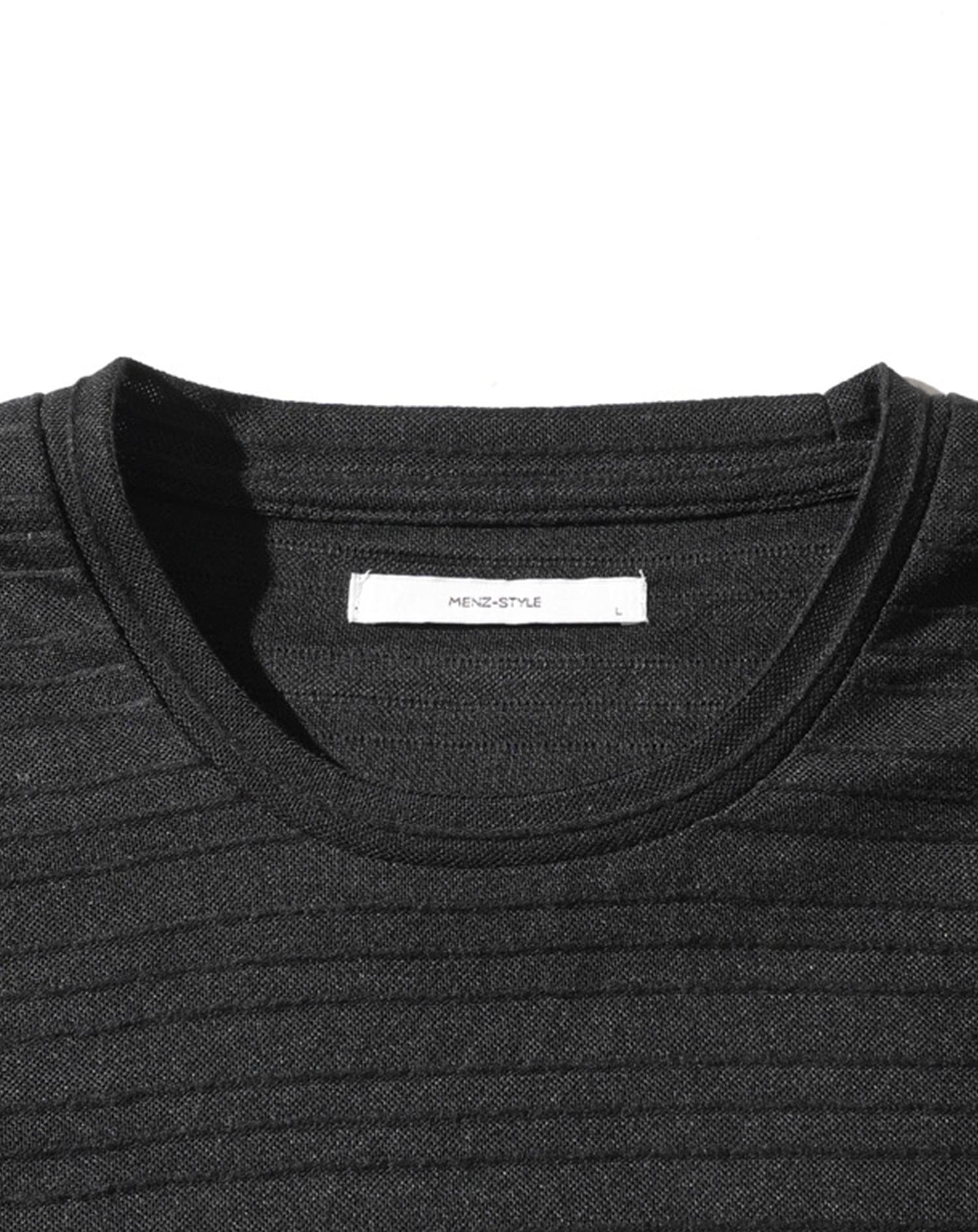Tシャツ カットソー メンズ 長袖 クルーネック おしゃれ ブランド 人気 おすすめ 無地 コーデ 40代 50代 安い ラウンドネック モノトーン デザイン