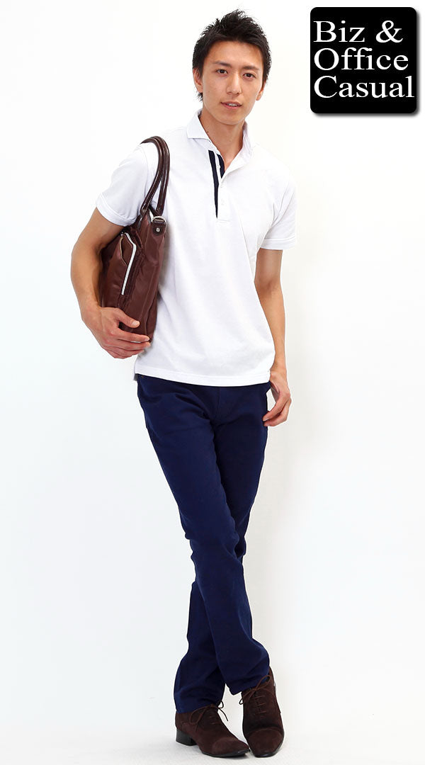 bibiyネイビー ポロシャツスタイル ノースリーブ bibiyネイビー ポロシャツスタイル ノースリーブ bibiyネイビー