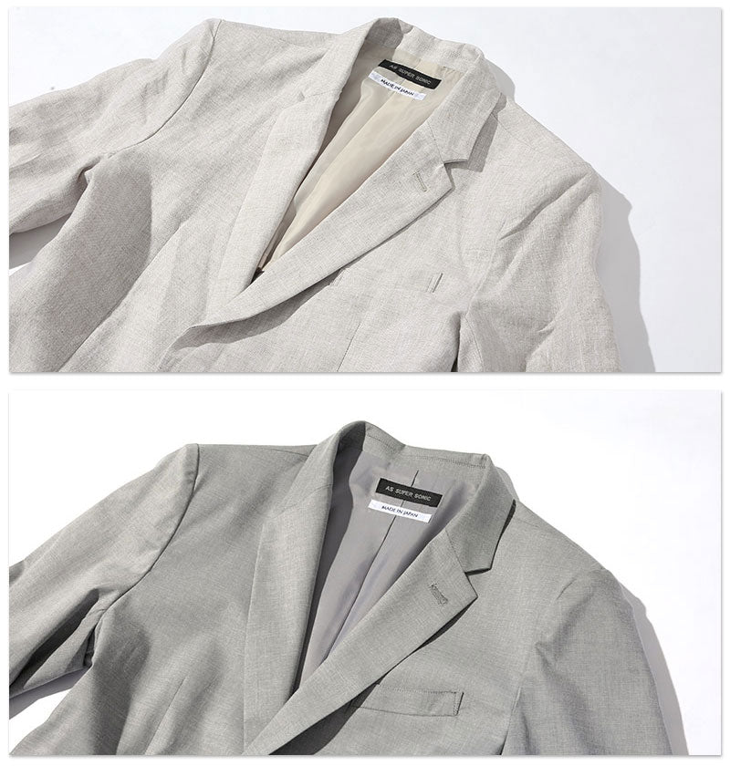 クールビズ用ジャケットは涼しい生地素材と色のジャケットを選ぶ【おすすめ例】