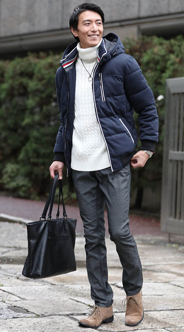 ダウンジャケット メンズ ファッション おしゃれ かっこいい 暖かい