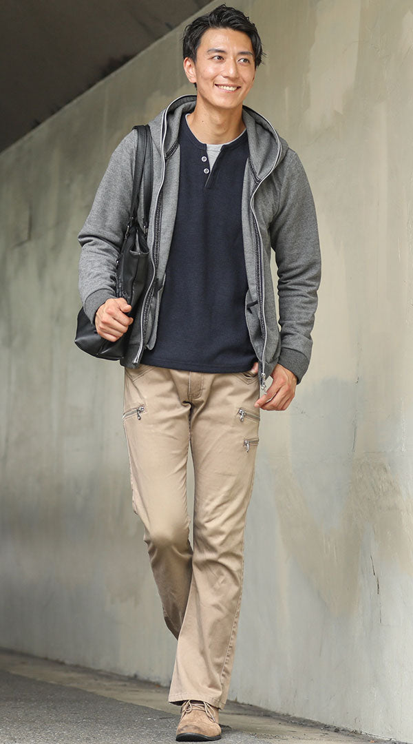 BRIEFING グレー パーカーとパンツセット M BRIEFING グレー パーカーとパンツセット M BRIEFING グレー