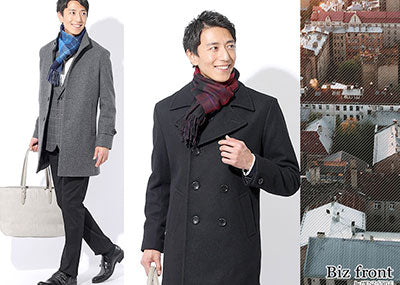 メンズ気温5度以下～4度3度2度1度以上の服装の目安男性冬服コーデ例