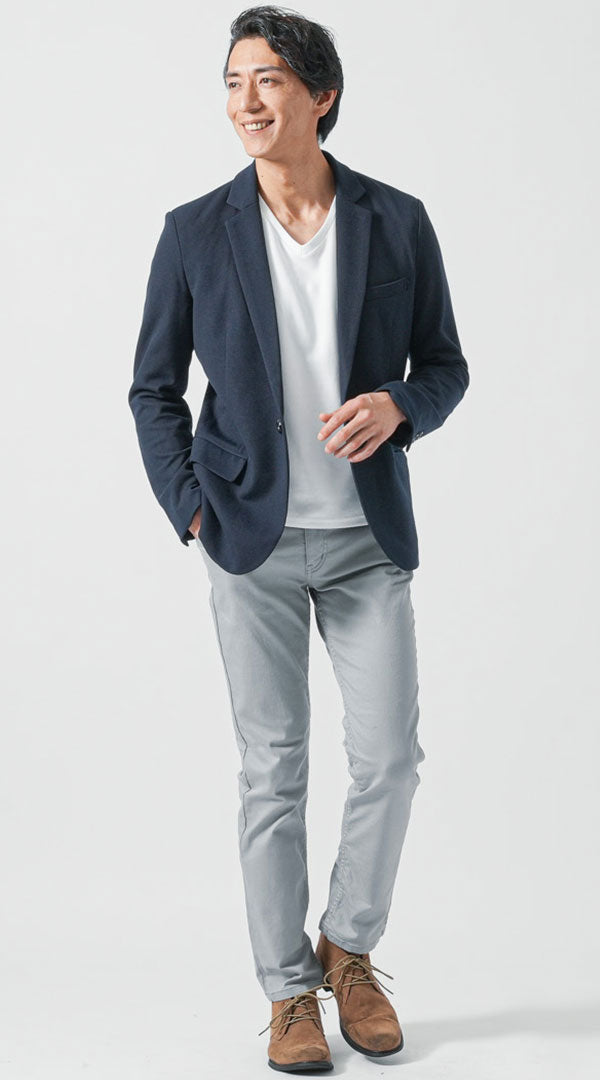 メンズにおすすめの気温20度に適したジャケットの服装