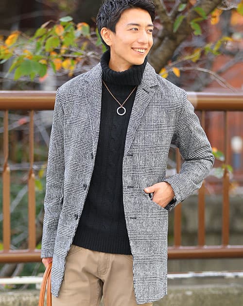 メンズにおすすめのチェスターコート