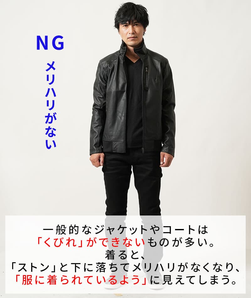 ウール混イタリアンスタンドカラージャケット