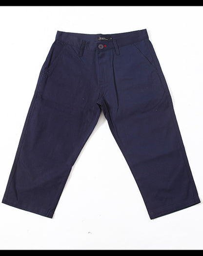 ベルトデザイン美シルエットクロップドパンツ