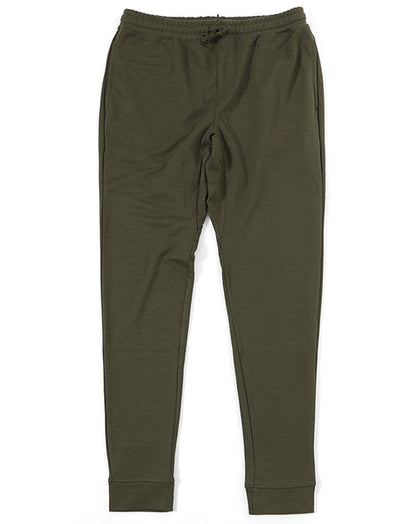 ポンチ素材スウェットジョガーパンツ