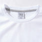 接触冷感斜め切り替えデザイン半袖クルーネックTシャツ