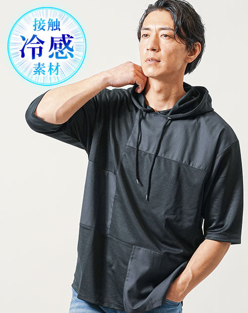 涼しい薄手のサマーパーカー