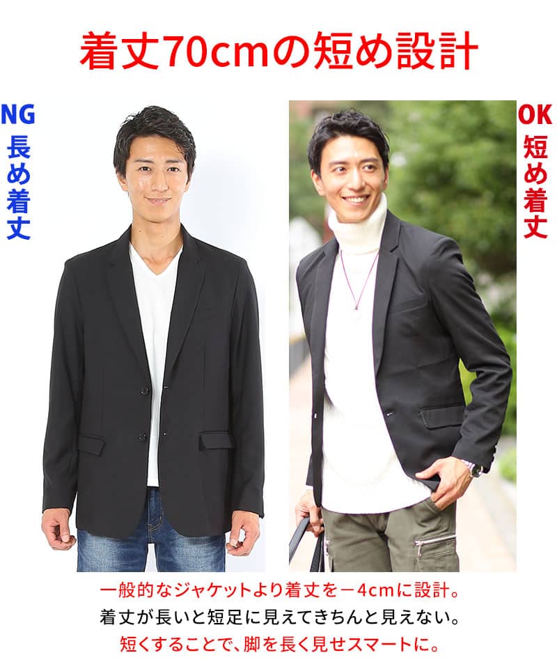 テーラードジャケット 黒 チェック柄裏地 チェック柄裏地スリムメンズテーラードジャケット ｜ メンズ