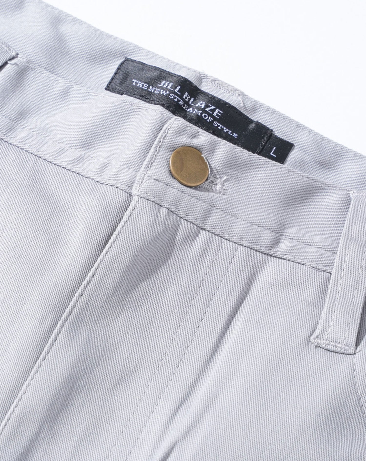 スリムストレッチテーパードチノグレーパンツ チノパン メンズ