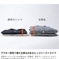 体型カバー綿100％厚手ヒッコリーストライプフード付きワイヤー入りセミロング丈ボタンシャツパーカージャケット