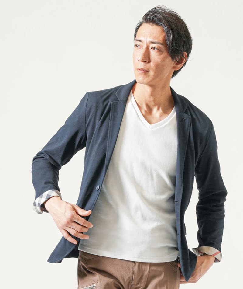 折り畳めるきちんと見えジャケット