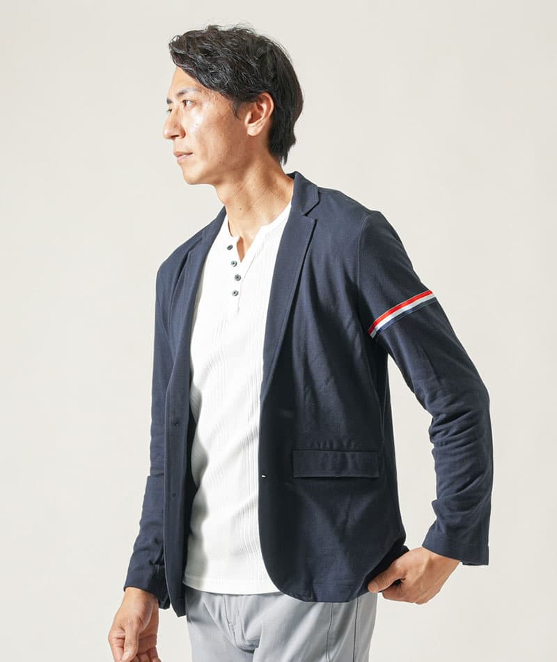 折りたたみ ジャケット メンズ テーラード サマージャケット 春夏 40代