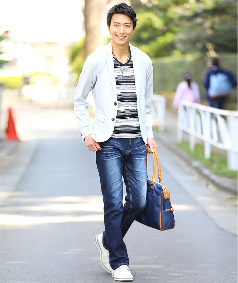 折り畳めるきちんと見えジャケット