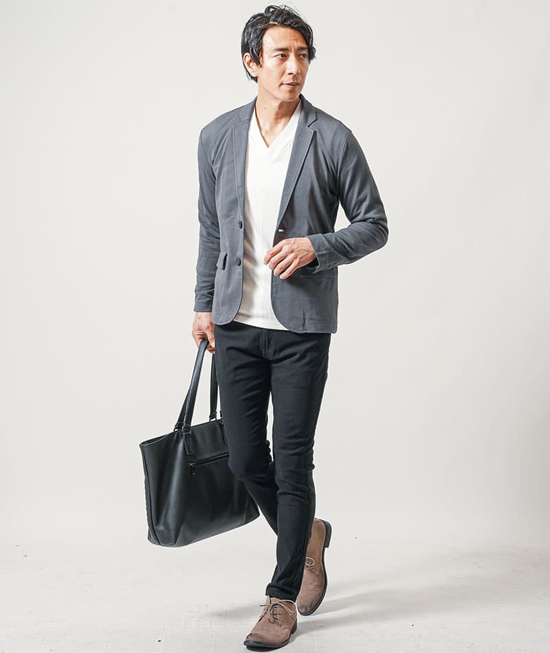 折り畳めるきちんと見えジャケット