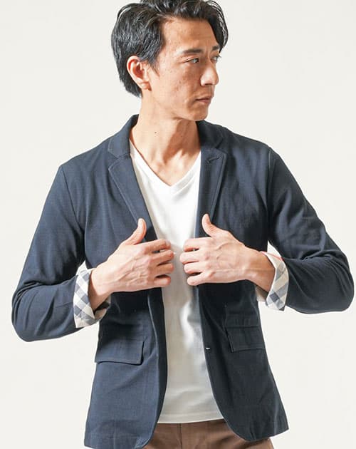 折り畳めるきちんと見えジャケット