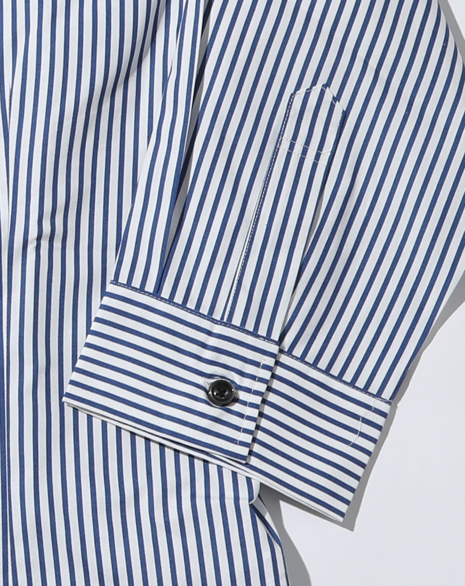 七分袖こだわりシルエットシャツ　日本製