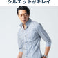 七分袖こだわりシルエットシャツ　日本製