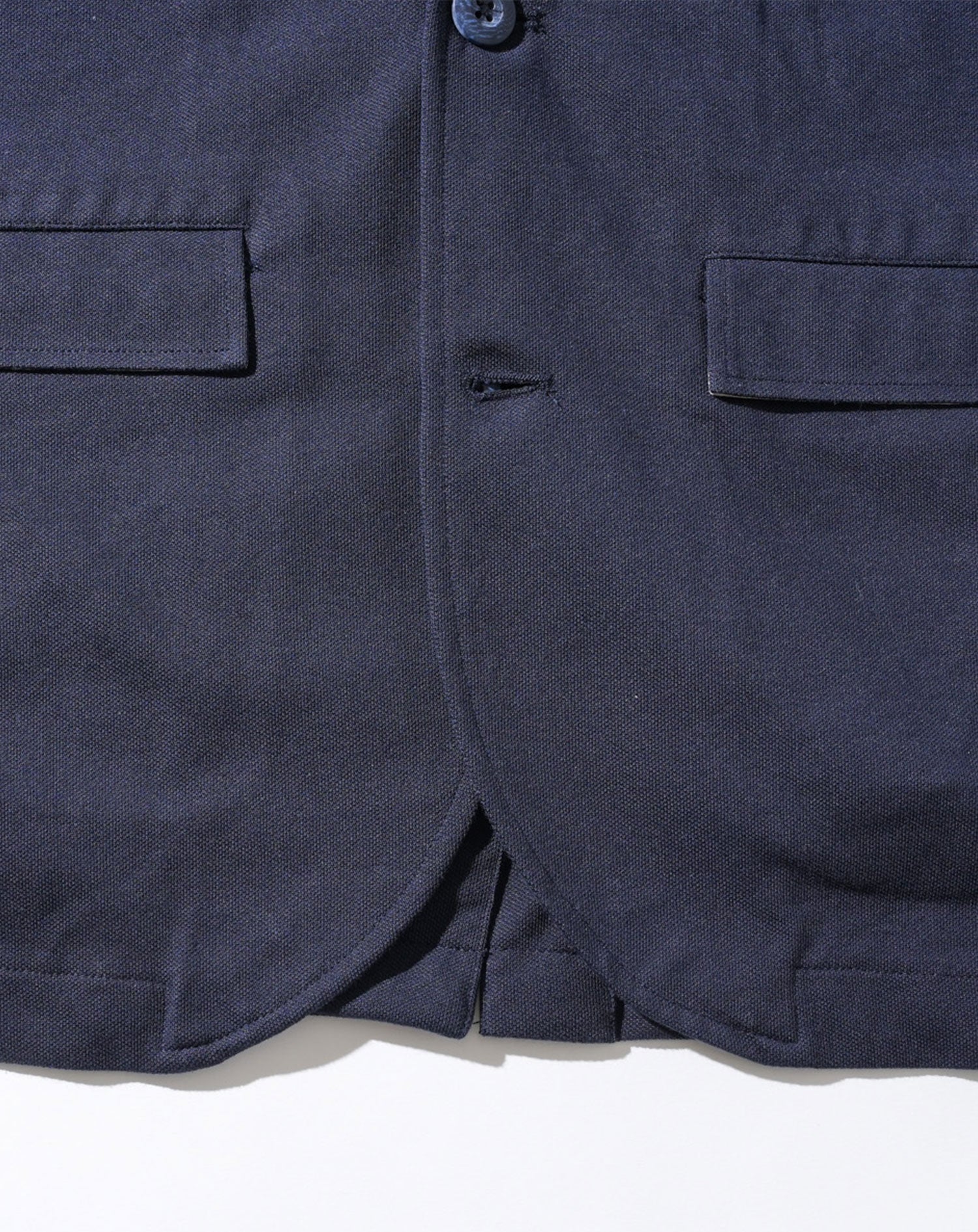 クールマックス素材鹿の子デザインテーラードジャケット