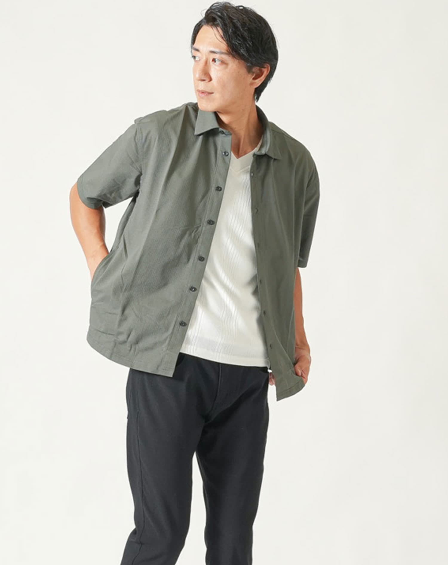 ブレサブルクール半袖ストレッチシャツ