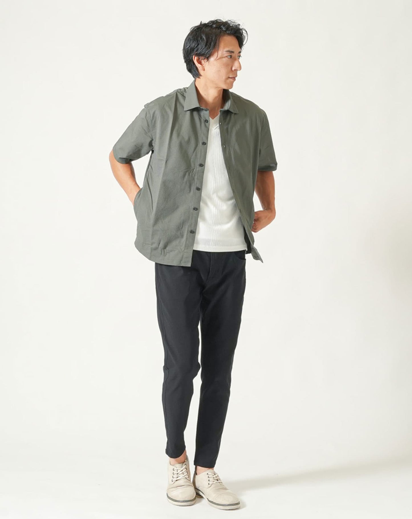 ブレサブルクール半袖ストレッチシャツ