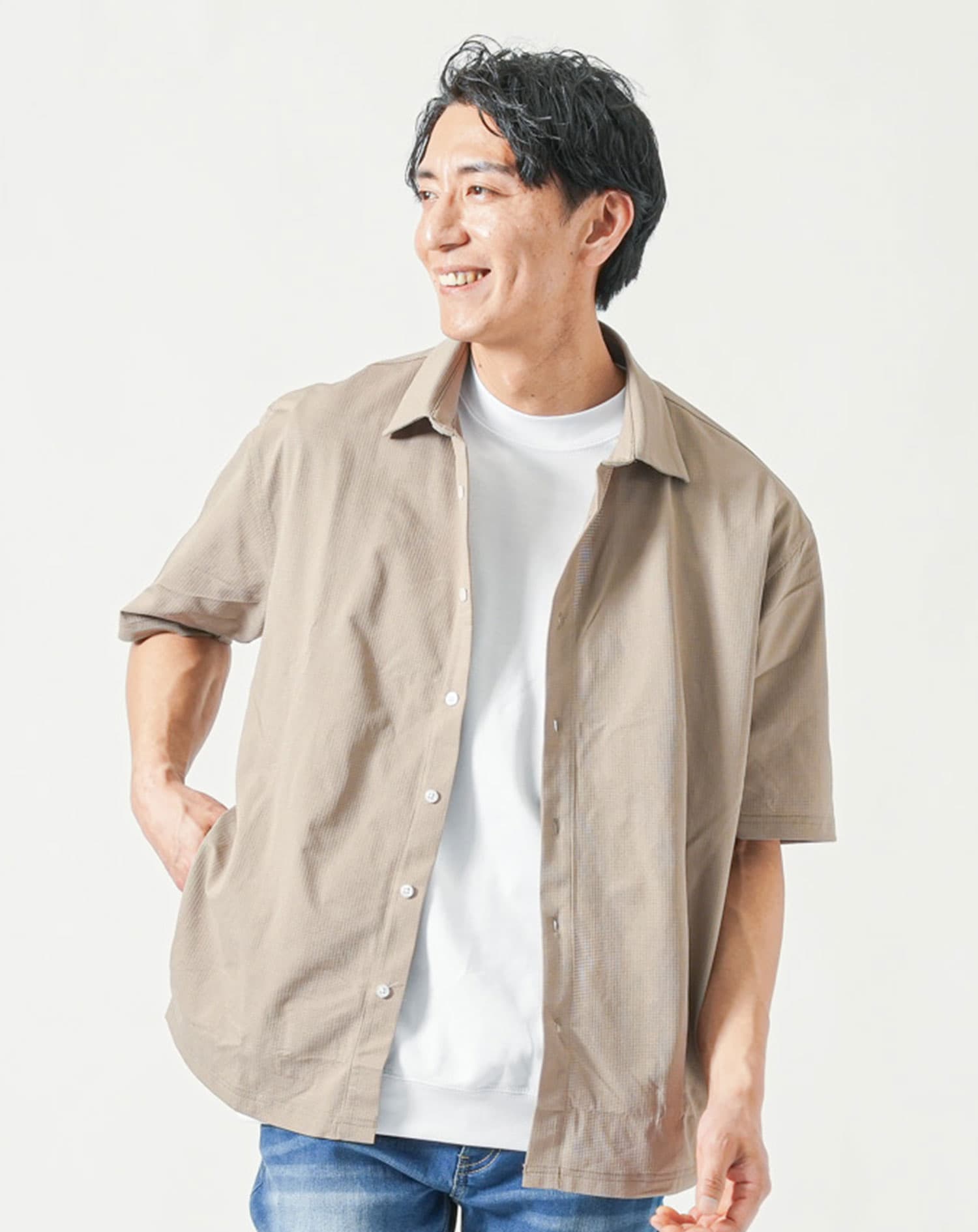 ブレサブルクール半袖ストレッチシャツ