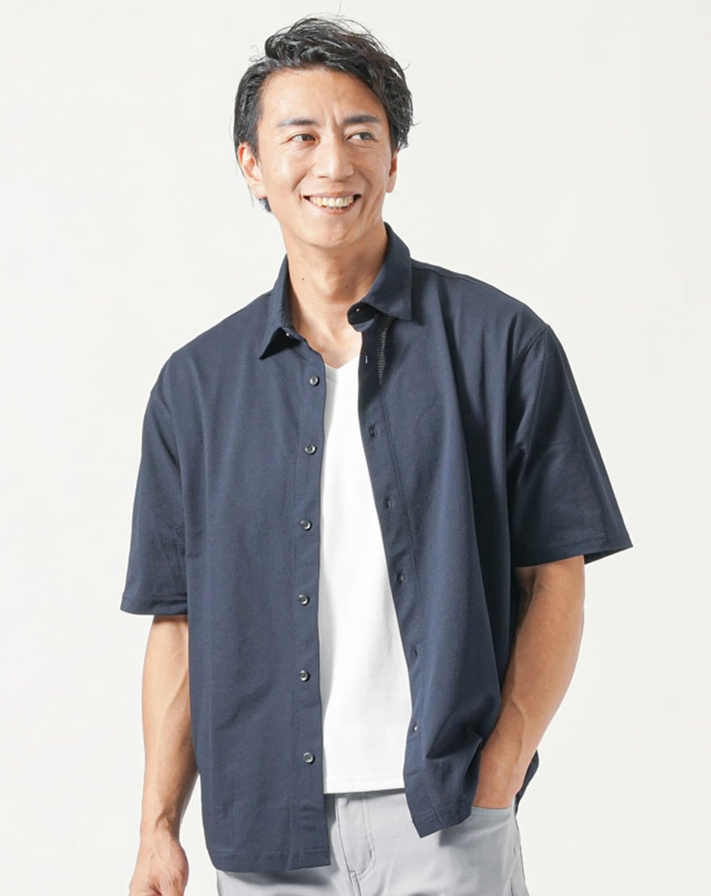 ブレサブルクール半袖ストレッチシャツ