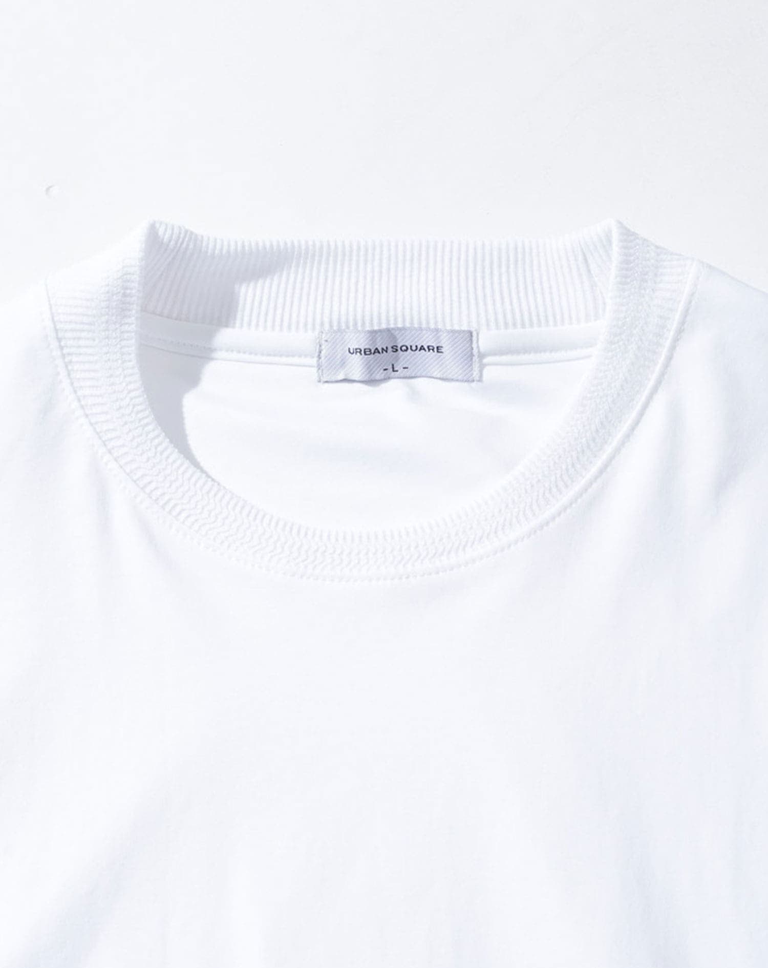 プレミアムコットンビジネス半袖クルーネックTシャツ