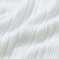 膨れジャガード5分袖カーディガン×ランダムテレコ素材Ｔシャツ　2点セット