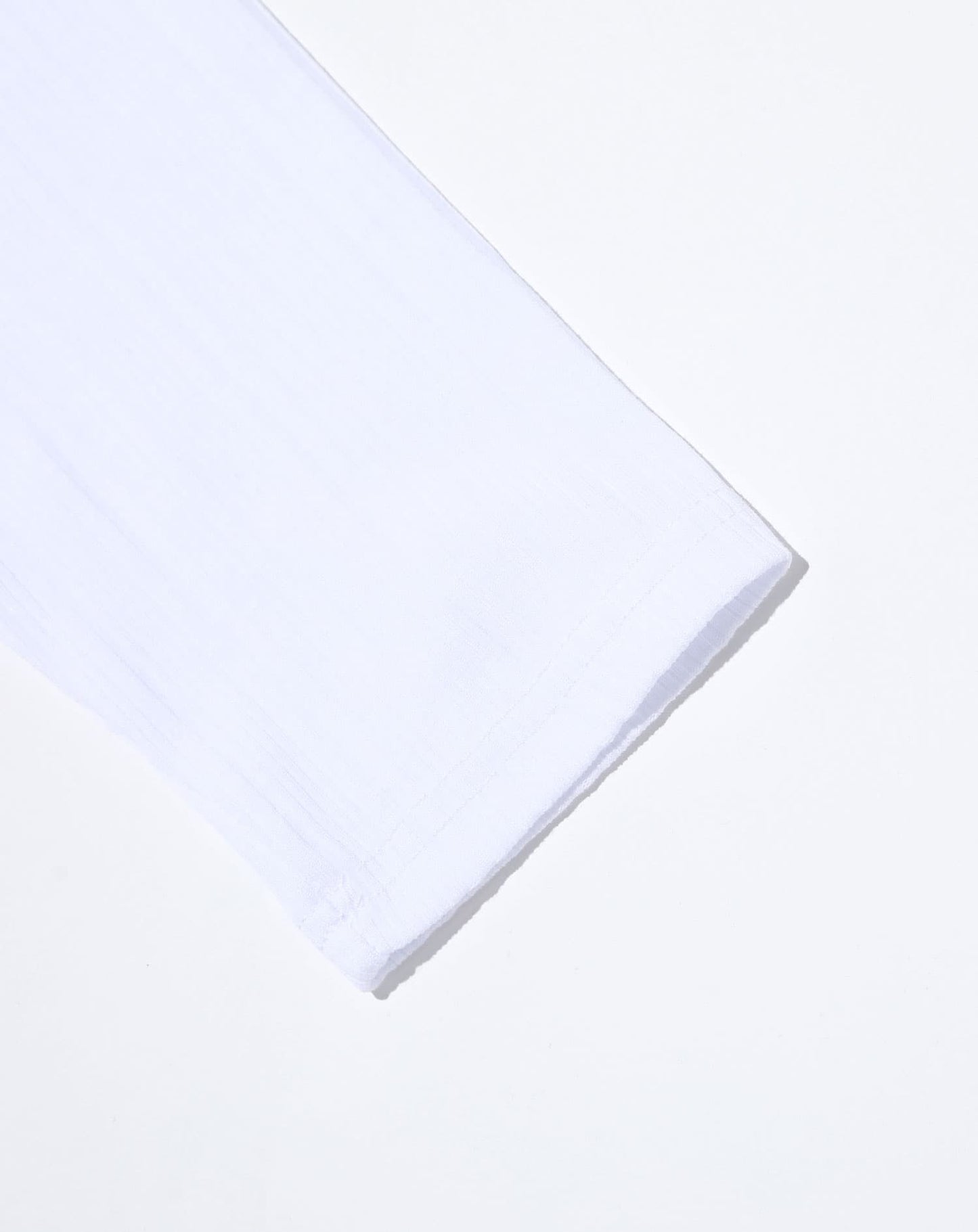 ランダムテレコデザインVネック長袖Tシャツ