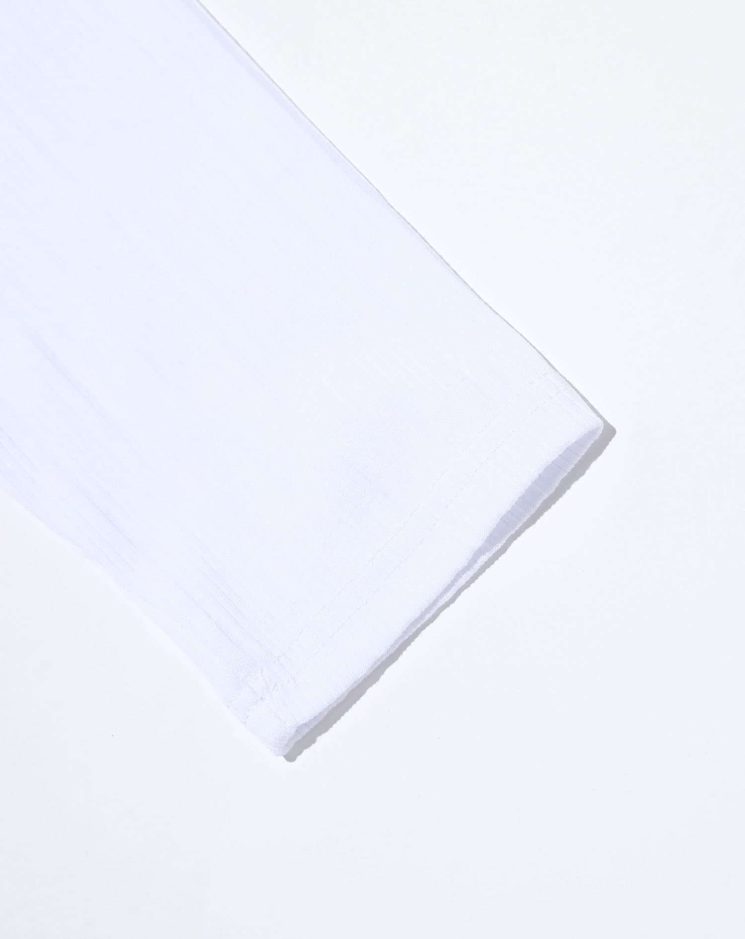 ランダムテレコデザインVネック長袖Tシャツ