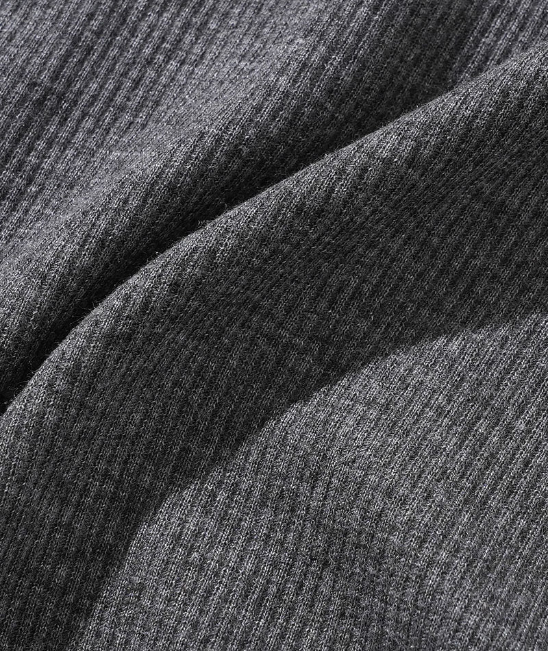 テレコ編み半袖クルーネックTシャツ　3枚セット