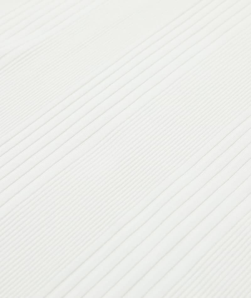 ランダムテレコ素材ヘンリーネック半袖Ｔシャツ