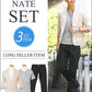 ☆Tシャツのカラーで選ぶ☆ベージュジャケット×Tシャツ×パンツの3点コーデセット 238