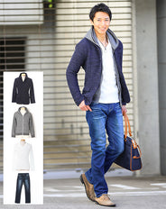 ★セット買い★ジャケット×パーカー×カットソー×パンツの4点コーデセット　CQ