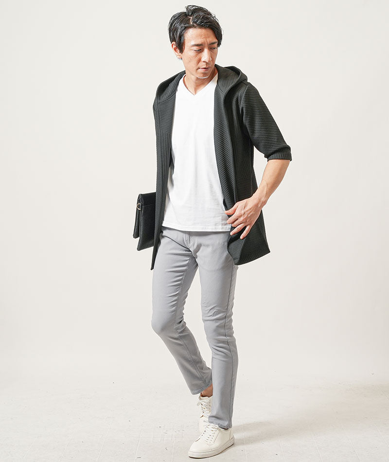 ブラック　H183cmW63kg 着用サイズ:Ｌ