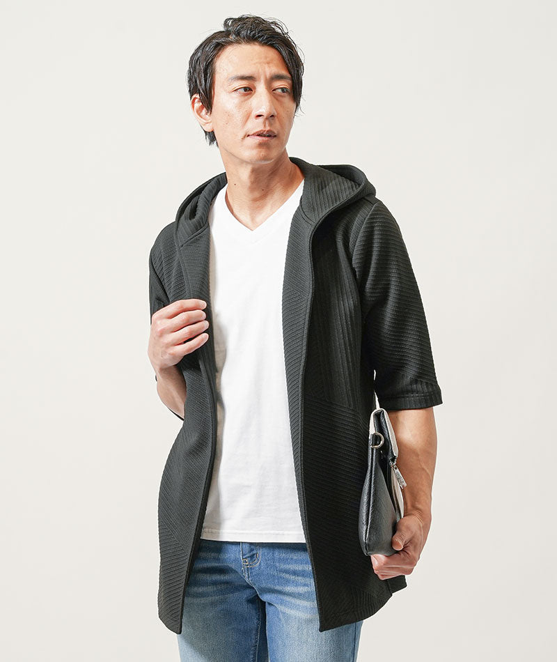 ブラック　H183cmW63kg 着用サイズ:Ｌ