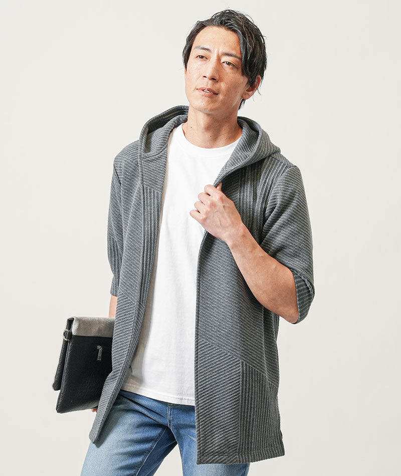 チャコールグレー　H183cmW63kg 着用サイズ:Ｌ