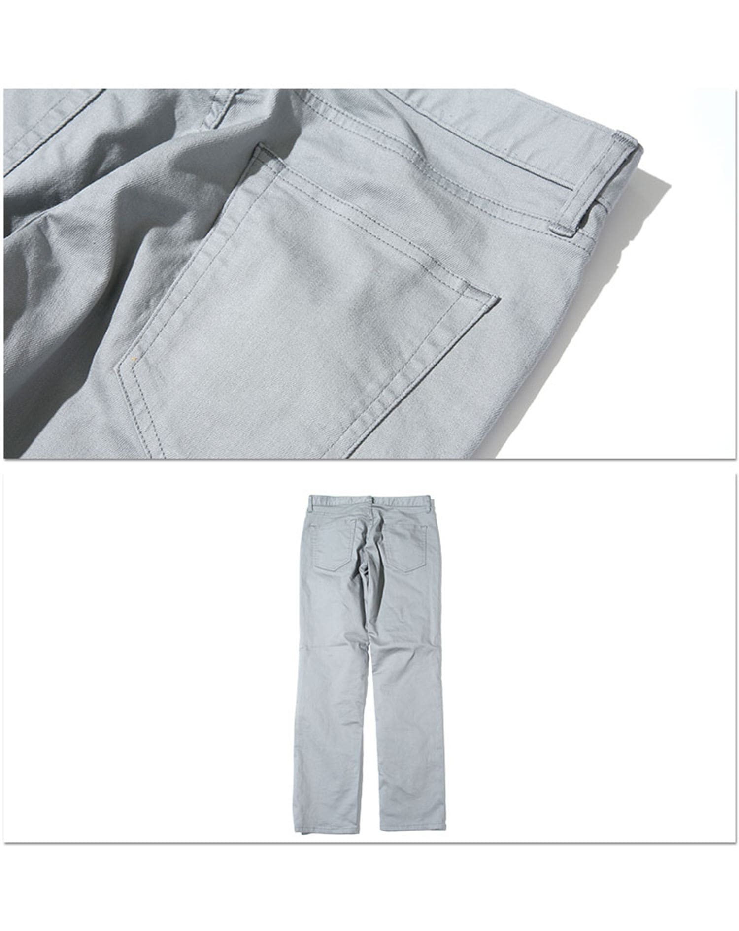 MONCLER グレー チノパン スリムフィット 高 品質ファッション - MONCLER グレー チノパン スリムフィット