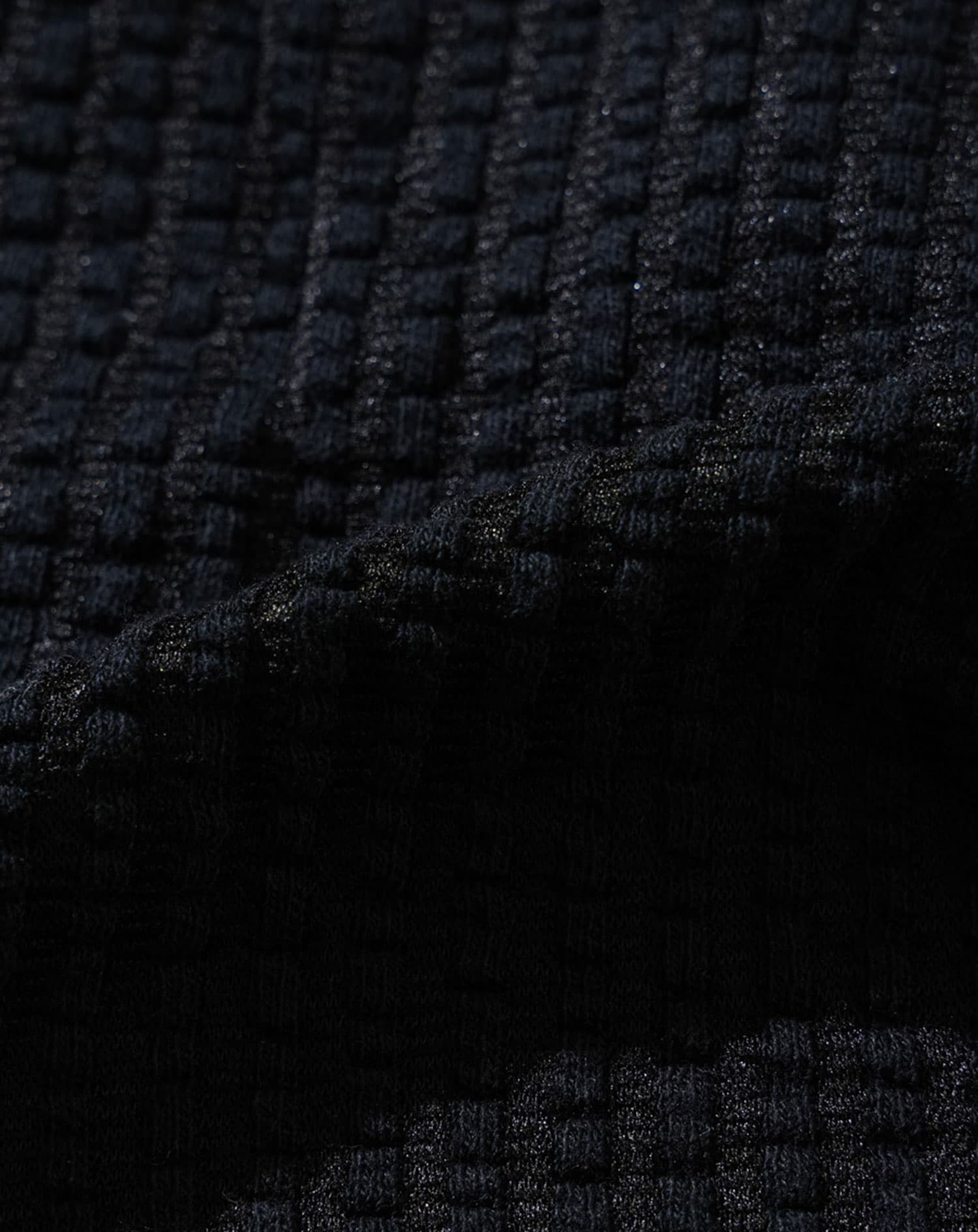 夏服セットアップ フクレストライプ襟ワイヤー入りスキッパー半袖ポロシャツ×ハーフパンツ