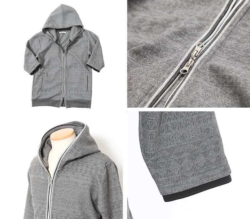 ★オシャレセット★パーカー×シャツの2点トップスコーデセット　A7
