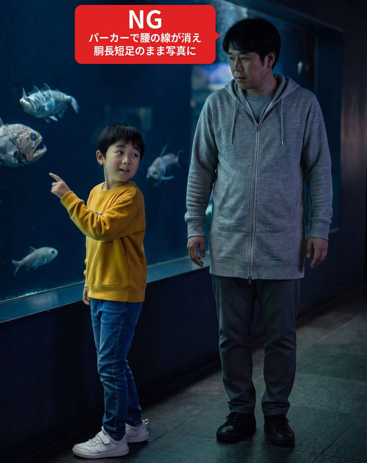水族館40代50代の服装3点メンズコーデセット  グレースタンドカラージャケット×ワインVネックTシャツ×黒スキニーテーパードチノパンツ