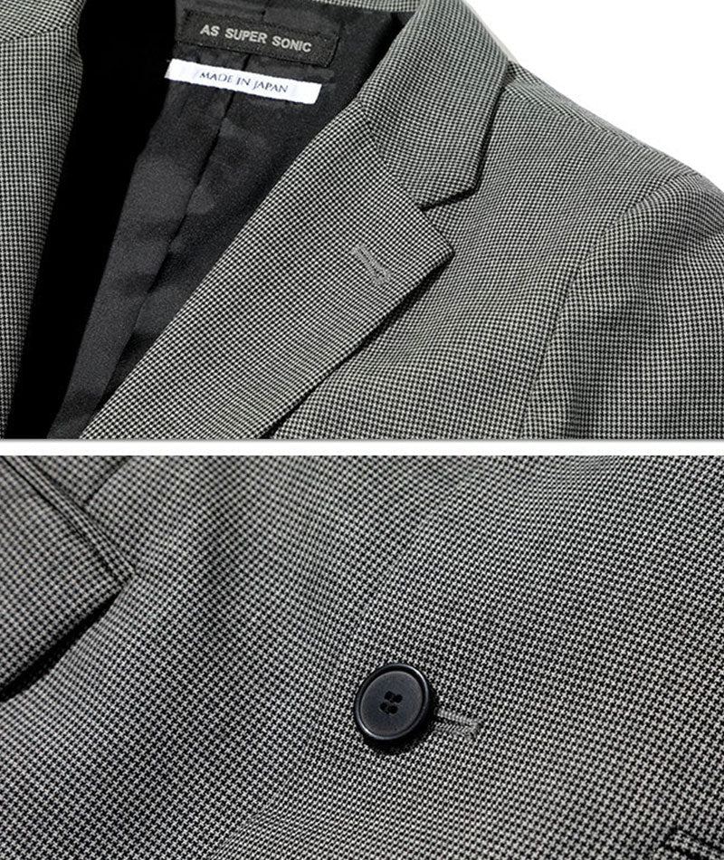 グレー ブレザー ネイビー パンツ ネクタイ セット 20代メンズジャケパン4点コーデセット グレージャケット×ワイン